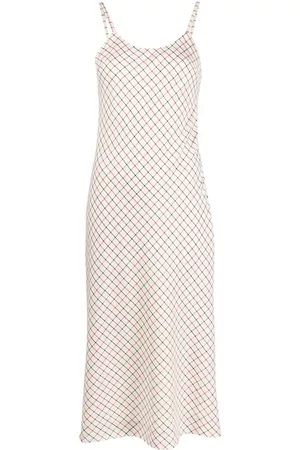 Maison Margiela Slip dress con estampado de lunares