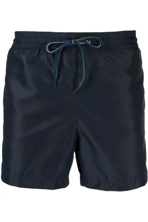 Paul Smith Shorts de playa con cordones en la pretina