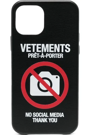 Vetements Funda para iPhone 12 Pro No Social Media
