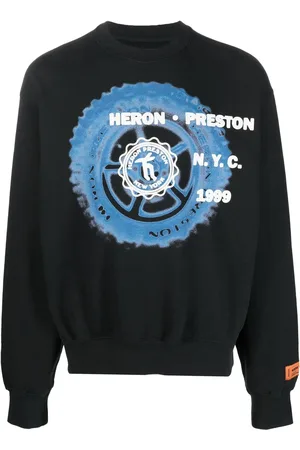 Heron Preston Sudadera con motivo off road