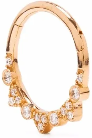 DJULA Arracada Spike en oro rosa de 18kt con diamante