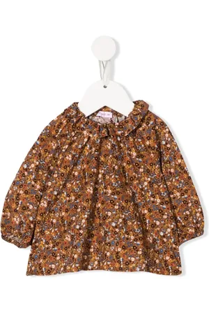 Il gufo Blusa con estampado floral