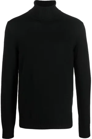 Emporio Armani Suéter tejido con cuello vuelto
