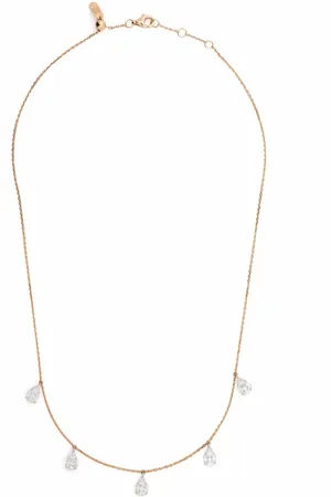 DJULA Gargantilla Tassel en oro rosa de 18kt con diamantes