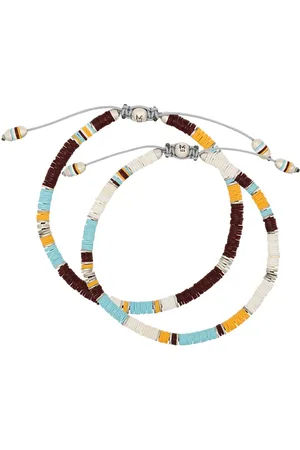M. COHEN Set de dos pulseras Rainbow