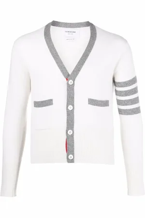 Thom Browne Cárdigan con motivo 4-Bar