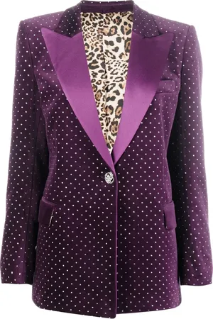 Philipp Plein Blazer con detalles de cristal