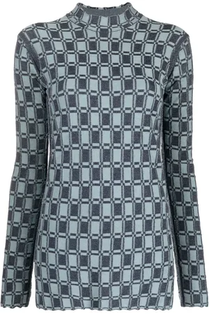 Kenzo Suéter con estampado geométrico