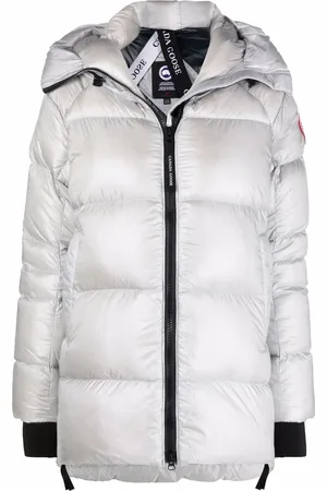 Canada Goose Chamarra capitonada con parche del logo
