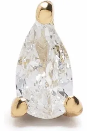 DJULA Arete Peer Solo en oro amarillo de 18kt con diamantes