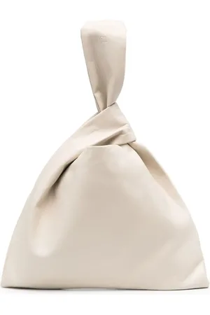 Nanushka Tote con asa superior y nudo