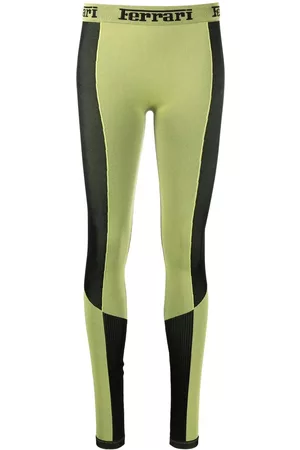 FERRARI Leggins con logo en la pretina