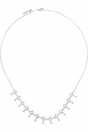 DJULA Gargantilla Lace en oro blanco de 18kt con diamantes