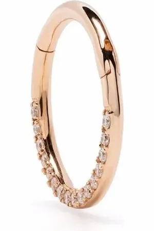DJULA Arracada en oro rosa de 18kt con diamantes