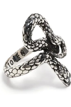 Stolen Girlfriends Club Anillo Hiss con motivo de serpiente