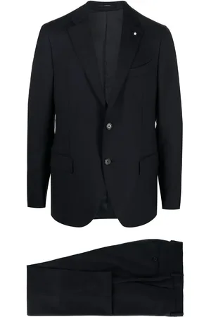 LARDINI Traje slim con botones