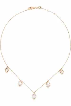 DJULA Gargantilla 5 en oro rosa de 18kt con diamantes