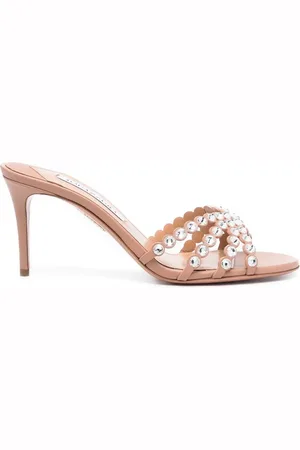 Aquazzura Mules Tequila con tacón de 75mm