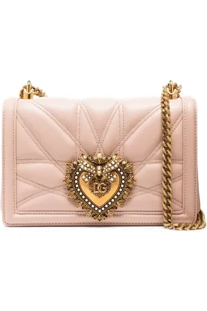 Dolce & Gabbana Bolsa de hombro Devotion capitonada mediana