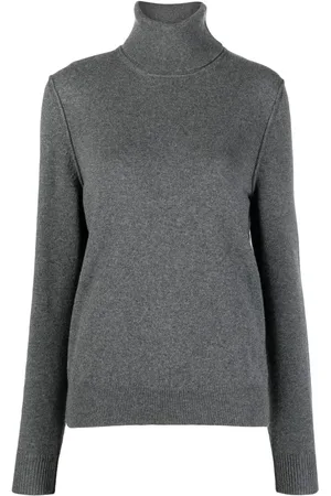 Maison Margiela Suéter de cachemira con cuello vuelto