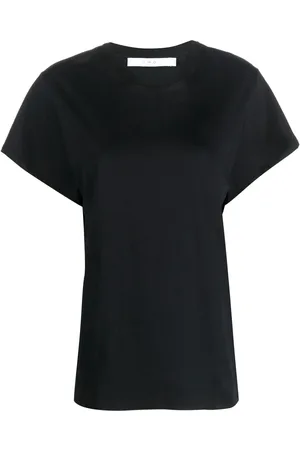 IRO Playera manga corta con cuello redondo