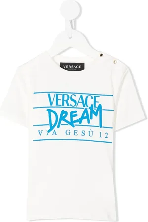 VERSACE Playera con logo estampado