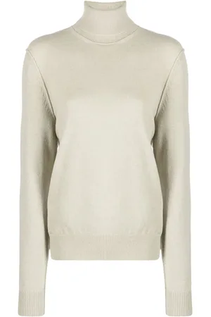 Maison Margiela Suéter de cachemira con cuello vuelto