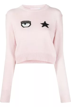 Chiara Ferragni Suéter tejido en intarsia
