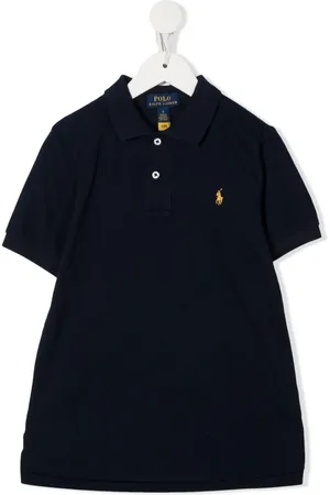 Ralph Lauren Playera tipo polo con logo bordado