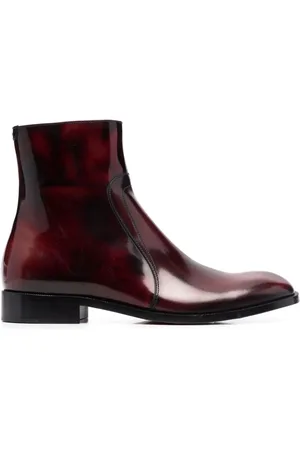 Maison Margiela Botines con efecto encerado
