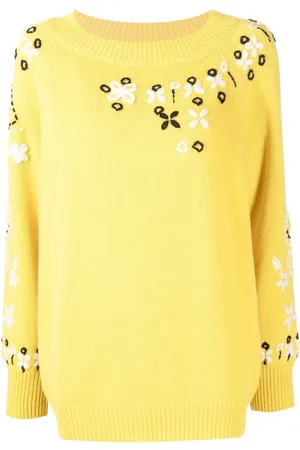 ERMANNO SCERVINO Suéter con bordado floral
