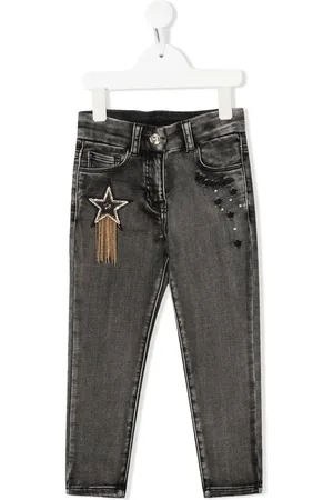 MONNALISA Jeans slim con tiro medio