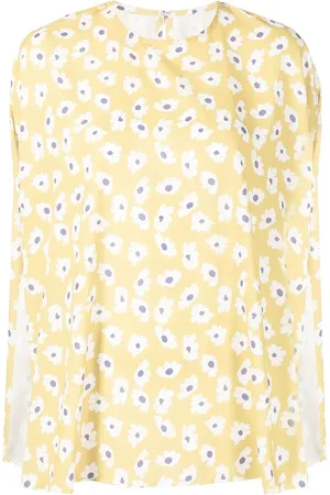 Bambah Top tipo túnica con estampado de margaritas