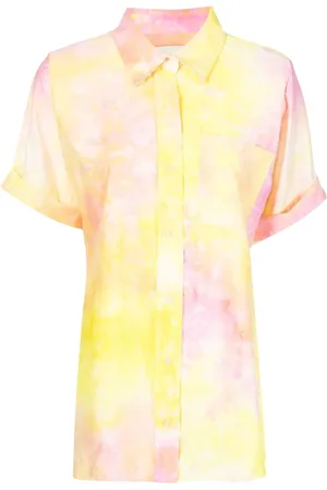 Bambah Playera manga corta con estampado tie-dye