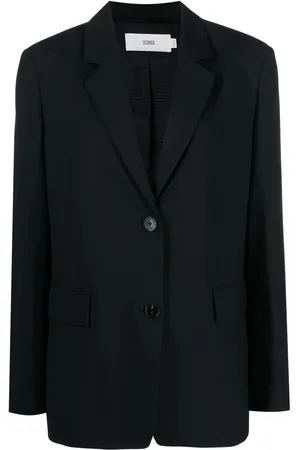 Closed Blazer con solapa de muesca y botones