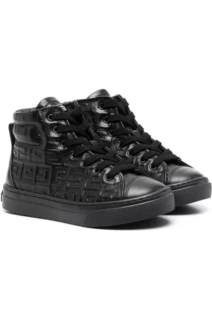 Givenchy Tenis altos con logo en relieve