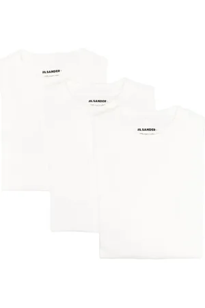 Jil Sander Playera con parche del logo