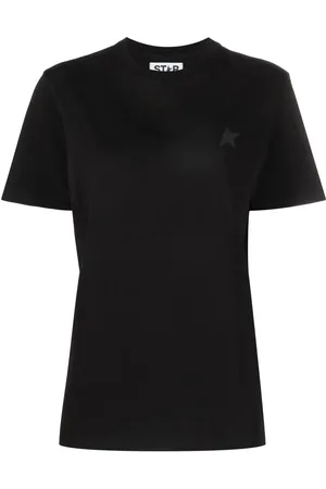 Golden Goose Playera manga corta con logo bordado