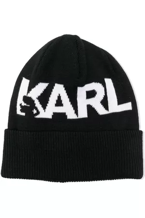 Karl Lagerfeld Gorros - Boina con logo bordado