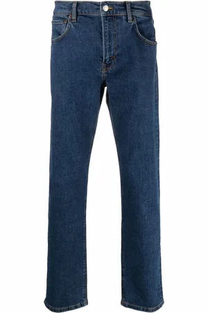 Jeanerica Jeans rectos con bolsillos