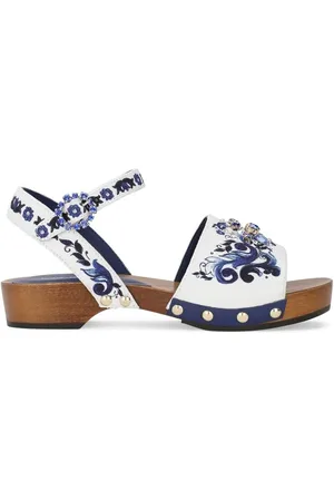 Dolce & Gabbana Sandalias con estampado Mayólica
