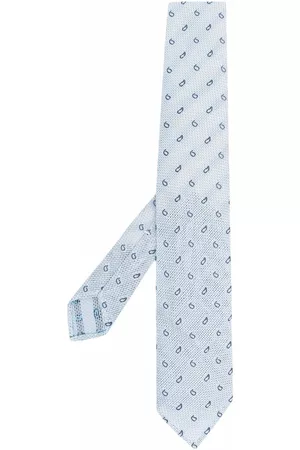 Pal Zileri Hombre Corbatas - Corbata de seda con estampado de cachemira