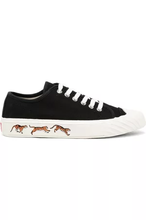 Kenzo Tenis bajos con tigre estampado