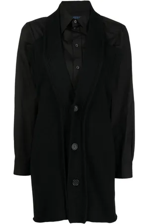 YOHJI YAMAMOTO Camisa estilo de cárdigan