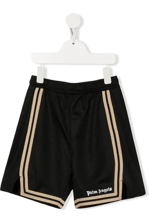 Palm Angels Shorts con rayas laterales estampadas
