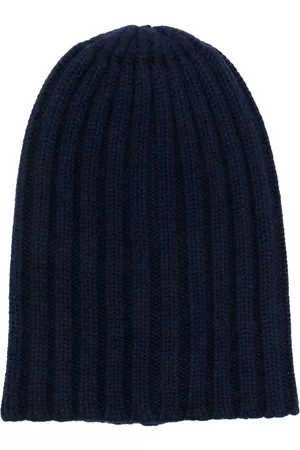 LANEUS Gorro de cachemira tejido de canalé