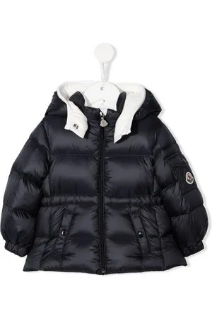 Moncler Chamarra capitonada con parche del logo
