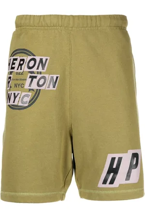 Heron Preston Shorts deportivos con logo estampado