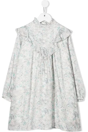 Chloé Vestido manga larga con estampado floral