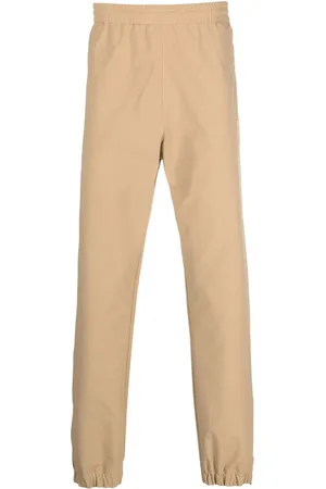 Msgm Pantalones con pretina elástica y logo estampado